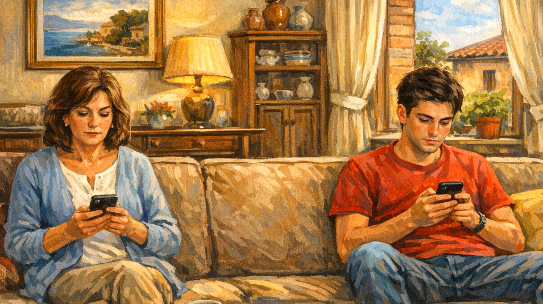 I genitori faticano a trovare momenti significativi da dedicare ai figli giovani adulti, limitandosi a conversazioni superficiali e sporadiche che impediscono di mantenere un legame profondo e autentico in una fase di vita cruciale per la loro crescita personale e professionale"